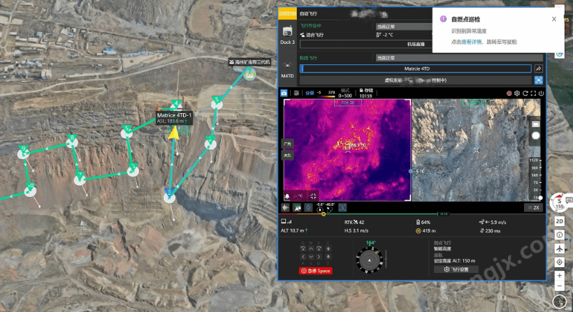 大疆机场无人机巡检-自动化安全巡航识别